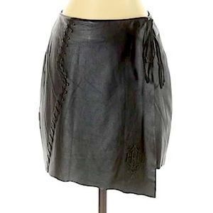 Harley Davidson Leather Skirt
